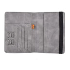 Luxury Leather Passport Elegant Cover Travel Passport Wallet Holder Document Organizer Case Men And Women Accessories