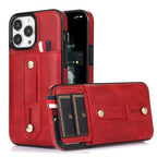 Luxury Leather Phone Case For iPhone 14 13 12 Mini 11 Pro X XS Max XR Business Elegant Men Wallet Card Slot Cover Wallet Case With Card Holder PU Leather iPhone Case Stevvex