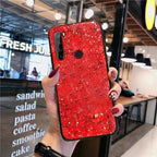 Luxury Marble Gold Foil Phone Case For Xiaomi Redmi Note 9 9S 8 8T 7 6 5 Pro 9A 9C 8A 7A 6A 10X 5G Coque Soft Silicone Cover Luxury Marble Pattern Bling Shell Back Mirror Glass Case Cover with Soft Bumper and Hybrid Technology Stevvex
