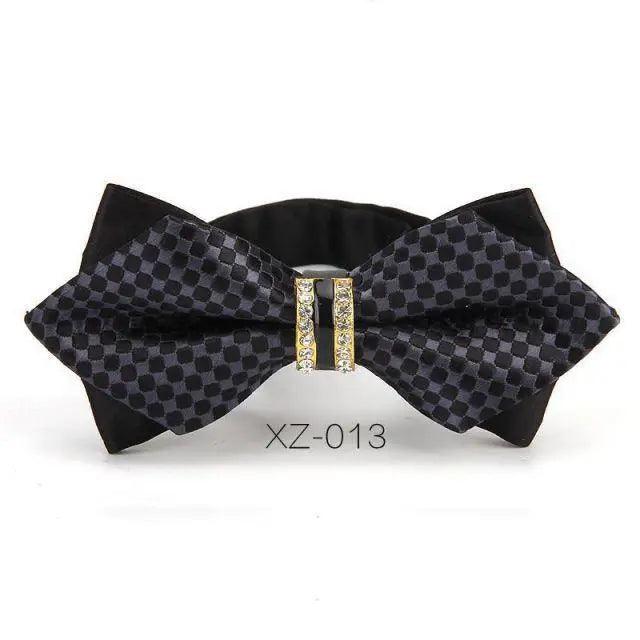 Luxury Men Polyester Bowtie Fashionable Bowtie Stylish Design Wedding Parties Bowties Stevvex