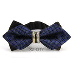 Luxury Men Polyester Bowtie Fashionable Bowtie Stylish Design Wedding Parties Bowties Stevvex