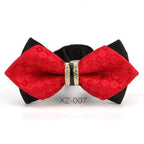 Luxury Men Polyester Bowtie Fashionable Bowtie Stylish Design Wedding Parties Bowties Stevvex