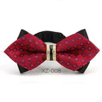 Luxury Men Polyester Bowtie Fashionable Bowtie Stylish Design Wedding Parties Bowties Stevvex