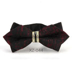 Luxury Men Polyester Bowtie Fashionable Bowtie Stylish Design Wedding Parties Bowties Stevvex