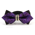 Luxury Men Polyester Bowtie Fashionable Bowtie Stylish Design Wedding Parties Bowties Stevvex