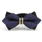 Luxury Men Polyester Bowtie Fashionable Bowtie Stylish Design Wedding Parties Bowties Stevvex