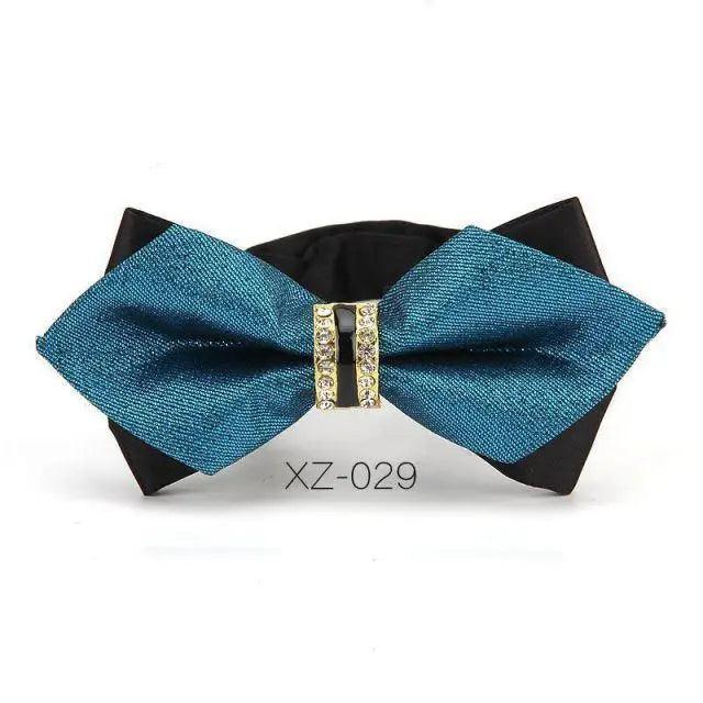 Luxury Men Polyester Bowtie Fashionable Bowtie Stylish Design Wedding Parties Bowties Stevvex