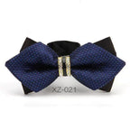 Luxury Men Polyester Bowtie Fashionable Bowtie Stylish Design Wedding Parties Bowties Stevvex
