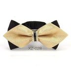 Luxury Men Polyester Bowtie Fashionable Bowtie Stylish Design Wedding Parties Bowties Stevvex