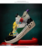 Luxury Mens Sneakers Casual Shoes Modern Trainer Race Off Walking Tennis Breathable Athletic Shoes Men Gym Casual Sneakers Slip On Sport Sneakers Stevvex