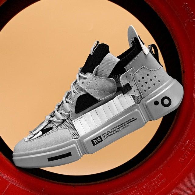 Luxury Mens Sneakers Casual Shoes Modern Trainer Race Off Walking Tennis Breathable Athletic Shoes Men Gym Casual Sneakers Slip On Sport Sneakers Stevvex
