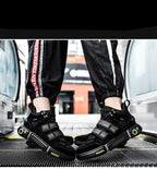 Luxury Mens Sneakers Casual Shoes Modern Trainer Race Off Walking Tennis Breathable Athletic Shoes Men Gym Casual Sneakers Slip On Sport Sneakers Stevvex