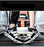Luxury Mens Sneakers Casual Shoes Modern Trainer Race Off Walking Tennis Breathable Athletic Shoes Men Gym Casual Sneakers Slip On Sport Sneakers Stevvex
