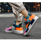 Luxury Mens Sneakers Casual Shoes Modern Trainer Race Off Walking Tennis Breathable Athletic Shoes Men Gym Casual Sneakers Slip On Sport Sneakers Stevvex