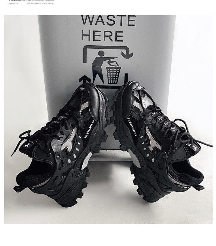 Luxury Mens Sneakers White Sneakers Men High Fashion Comfy Fashion Sneakers Breathable Athletic Casual Shoes Shock Absorption For Running Stevvex