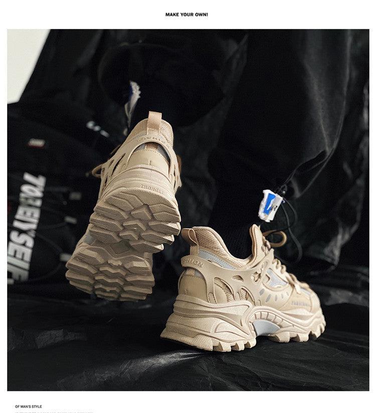 Luxury Mens Sneakers White Sneakers Men High Fashion Comfy Fashion Sneakers Breathable Athletic Casual Shoes Shock Absorption For Running Stevvex