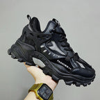 Luxury Mens Sneakers White Sneakers Men High Fashion Comfy Fashion Sneakers Breathable Athletic Casual Shoes Shock Absorption For Running Stevvex