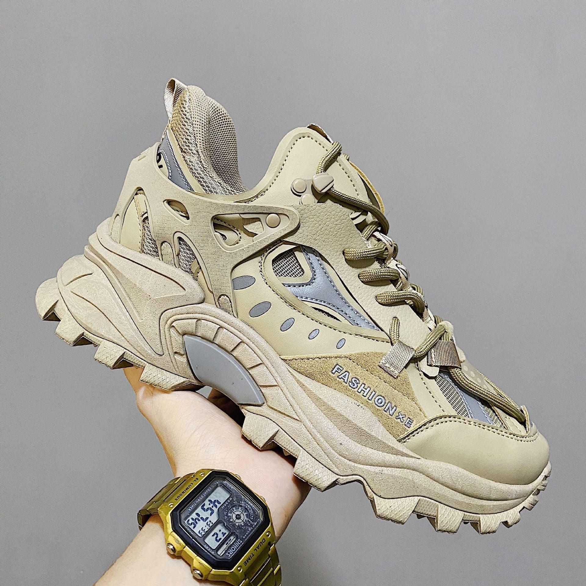 Luxury Mens Sneakers White Sneakers Men High Fashion Comfy Fashion Sneakers Breathable Athletic Casual Shoes Shock Absorption For Running Stevvex