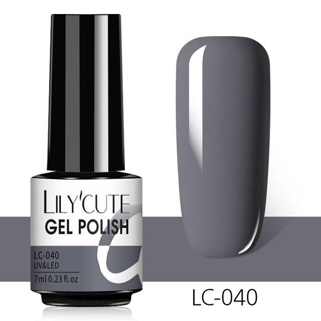 Luxury Metallic Womens Nail Polish Silver Rose Permanent UV Gel Nail Varnish Elegant Luxury Metal Effect More Collor For Girls Stevvex