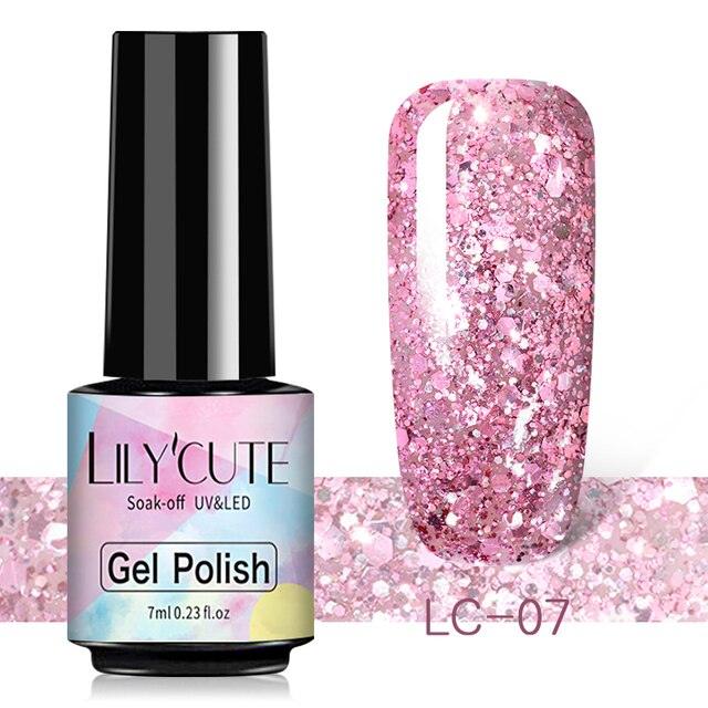 Luxury Metallic Womens Nail Polish Silver Rose Permanent UV Gel Nail Varnish Elegant Luxury Metal Effect More Collor For Girls Stevvex