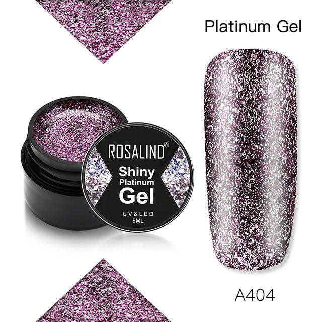 Luxury Modern Crystal Shiny Gel Nail Polish Painting Nails Art Design Diamond Manicure Gel Luxury Design For Women and Girls Stevvex