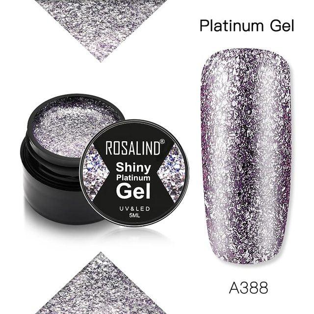 Luxury Modern Crystal Shiny Gel Nail Polish Painting Nails Art Design Diamond Manicure Gel Luxury Design For Women and Girls Stevvex
