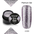 Luxury Modern Crystal Shiny Gel Nail Polish Painting Nails Art Design Diamond Manicure Gel Luxury Design For Women and Girls Stevvex