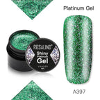 Luxury Modern Crystal Shiny Gel Nail Polish Painting Nails Art Design Diamond Manicure Gel Luxury Design For Women and Girls Stevvex