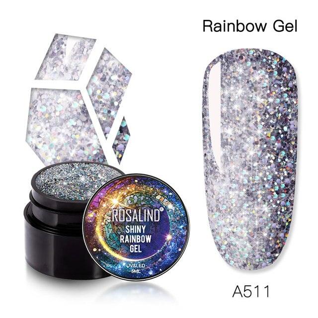 Luxury Modern Crystal Shiny Gel Nail Polish Painting Nails Art Design Diamond Manicure Gel Luxury Design For Women and Girls Stevvex