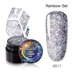 Luxury Modern Crystal Shiny Gel Nail Polish Painting Nails Art Design Diamond Manicure Gel Luxury Design For Women and Girls Stevvex