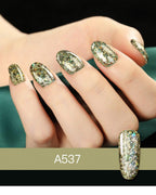 Luxury Modern Crystal Shiny Gel Nail Polish Painting Nails Art Design Diamond Manicure Gel Luxury Design For Women and Girls Stevvex