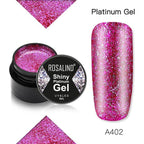 Luxury Modern Crystal Shiny Gel Nail Polish Painting Nails Art Design Diamond Manicure Gel Luxury Design For Women and Girls Stevvex