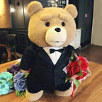 Luxury Modern Super Cute 8 styles Movie Teddy Bear Plush Toys Ted In Apron Soft Stuffed Animals Plush 45cm A birthday present for a good friend Stevvex