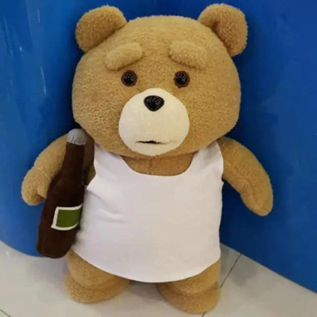 Luxury Modern Super Cute 8 styles Movie Teddy Bear Plush Toys Ted In Apron Soft Stuffed Animals Plush 45cm A birthday present for a good friend Stevvex