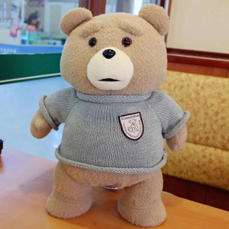 Luxury Modern Super Cute 8 styles Movie Teddy Bear Plush Toys Ted In Apron Soft Stuffed Animals Plush 45cm A birthday present for a good friend Stevvex