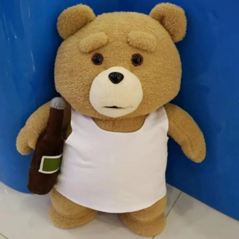 Luxury Modern Super Cute 8 styles Movie Teddy Bear Plush Toys Ted In Apron Soft Stuffed Animals Plush 45cm A birthday present for a good friend Stevvex