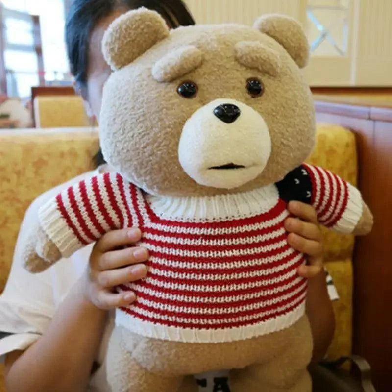 Luxury Modern Super Cute 8 styles Movie Teddy Bear Plush Toys Ted In Apron Soft Stuffed Animals Plush 45cm A birthday present for a good friend Stevvex