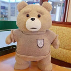 Luxury Modern Super Cute 8 styles Movie Teddy Bear Plush Toys Ted In Apron Soft Stuffed Animals Plush 45cm A birthday present for a good friend Stevvex