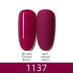 Luxury Modern Women Red 7ml UV Gel Nail Polish Set 8 Luxury Colors Elegant Manicure Nail Salon Stylish Design For Girls and Ladies Stevvex