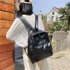Luxury Modern Women Unique Style Women Backpack Leather School Bag For Teengers Gilrs Large capacity PU Travel backpack Stevvex