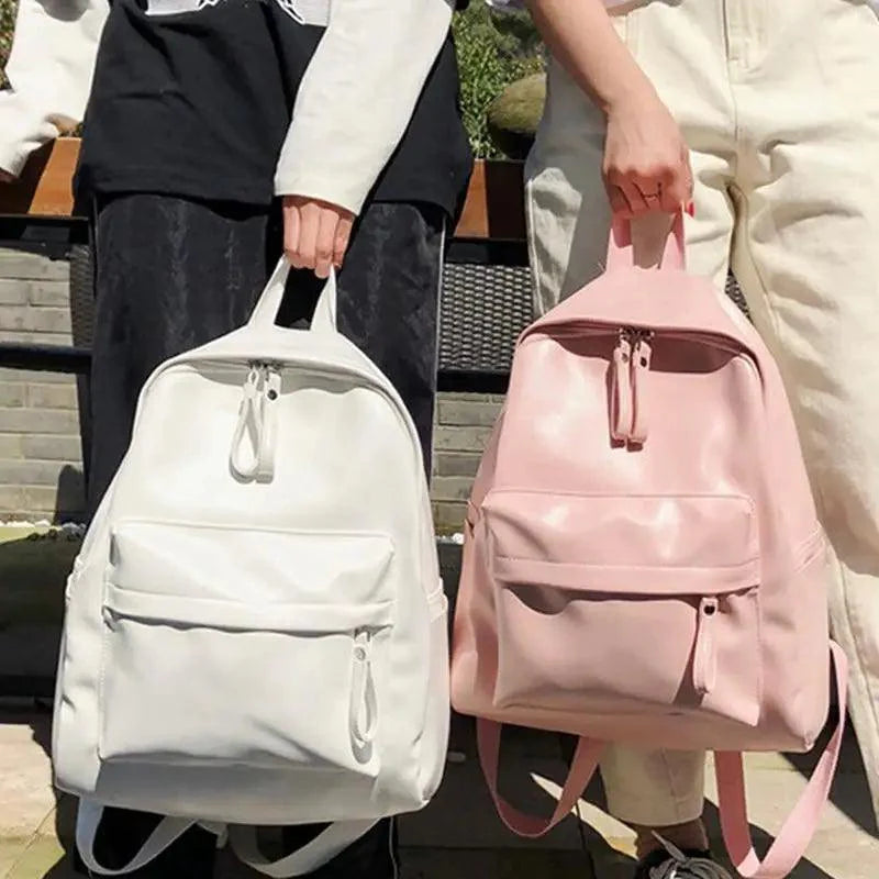 Luxury Modern Women Unique Style Women Backpack Leather School Bag For Teengers Gilrs Large capacity PU Travel backpack Stevvex
