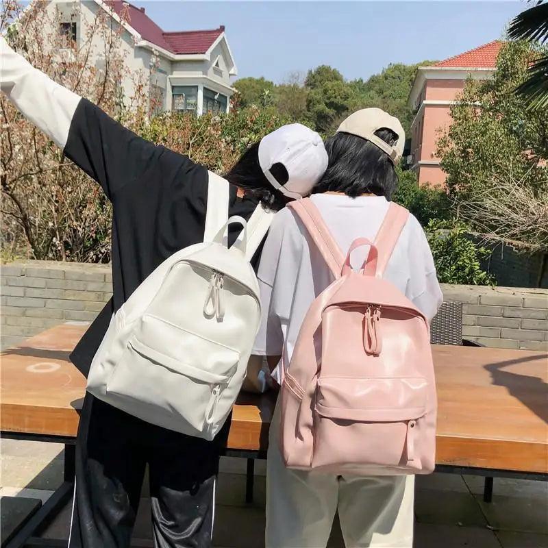 Luxury Modern Women Unique Style Women Backpack Leather School Bag For Teengers Gilrs Large capacity PU Travel backpack Stevvex