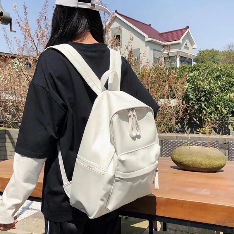 Luxury Modern Women Unique Style Women Backpack Leather School Bag For Teengers Gilrs Large capacity PU Travel backpack Stevvex