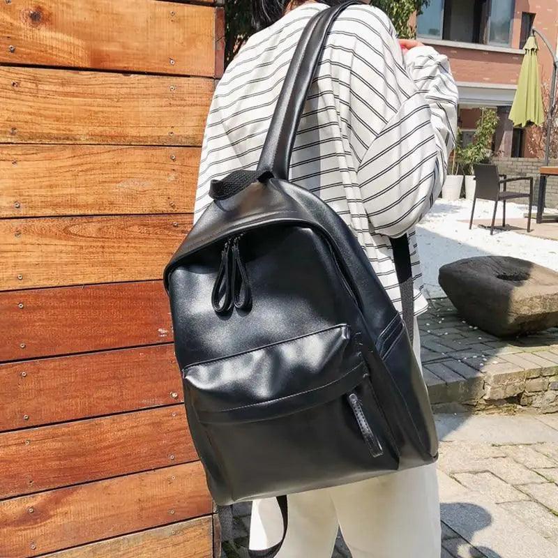 Luxury Modern Women Unique Style Women Backpack Leather School Bag For Teengers Gilrs Large capacity PU Travel backpack Stevvex