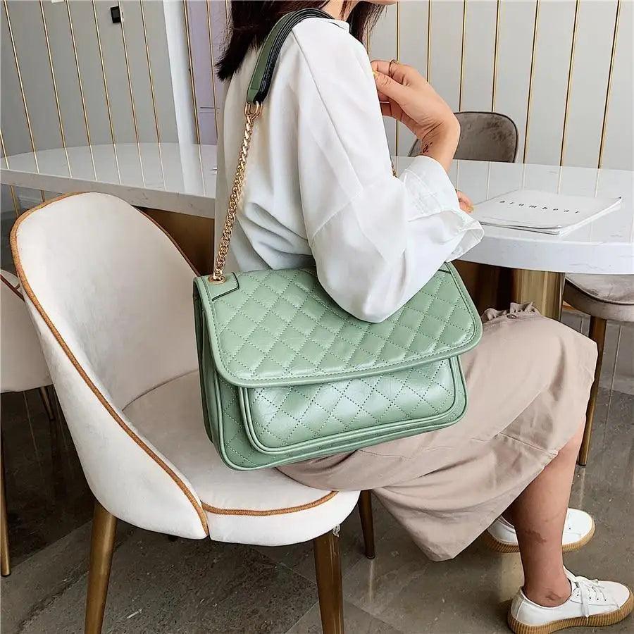 High Quality Pu Leather Bags For Women And Girls Elegant Large Capacity Female Handbags. Shoulder Bag, Crossbody Bag For Females Stevvex