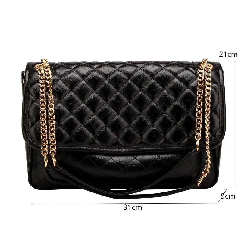 High Quality Pu Leather Bags For Women And Girls Elegant Large Capacity Female Handbags. Shoulder Bag, Crossbody Bag For Females Stevvex