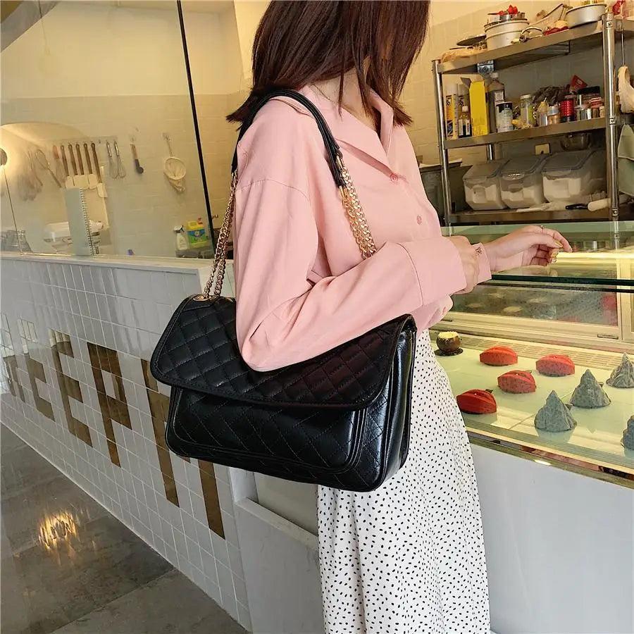 High Quality Pu Leather Bags For Women And Girls Elegant Large Capacity Female Handbags. Shoulder Bag, Crossbody Bag For Females Stevvex