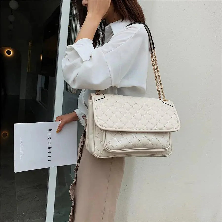 High Quality Pu Leather Bags For Women And Girls Elegant Large Capacity Female Handbags. Shoulder Bag, Crossbody Bag For Females Stevvex