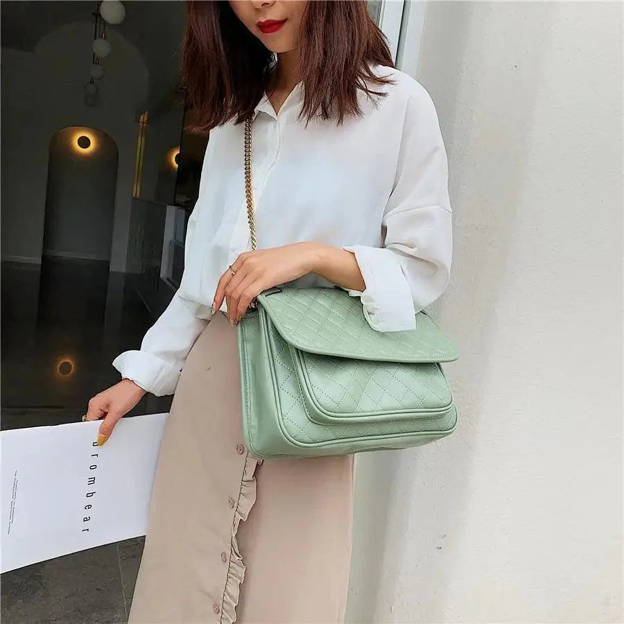 High Quality Pu Leather Bags For Women And Girls Elegant Large Capacity Female Handbags. Shoulder Bag, Crossbody Bag For Females Stevvex