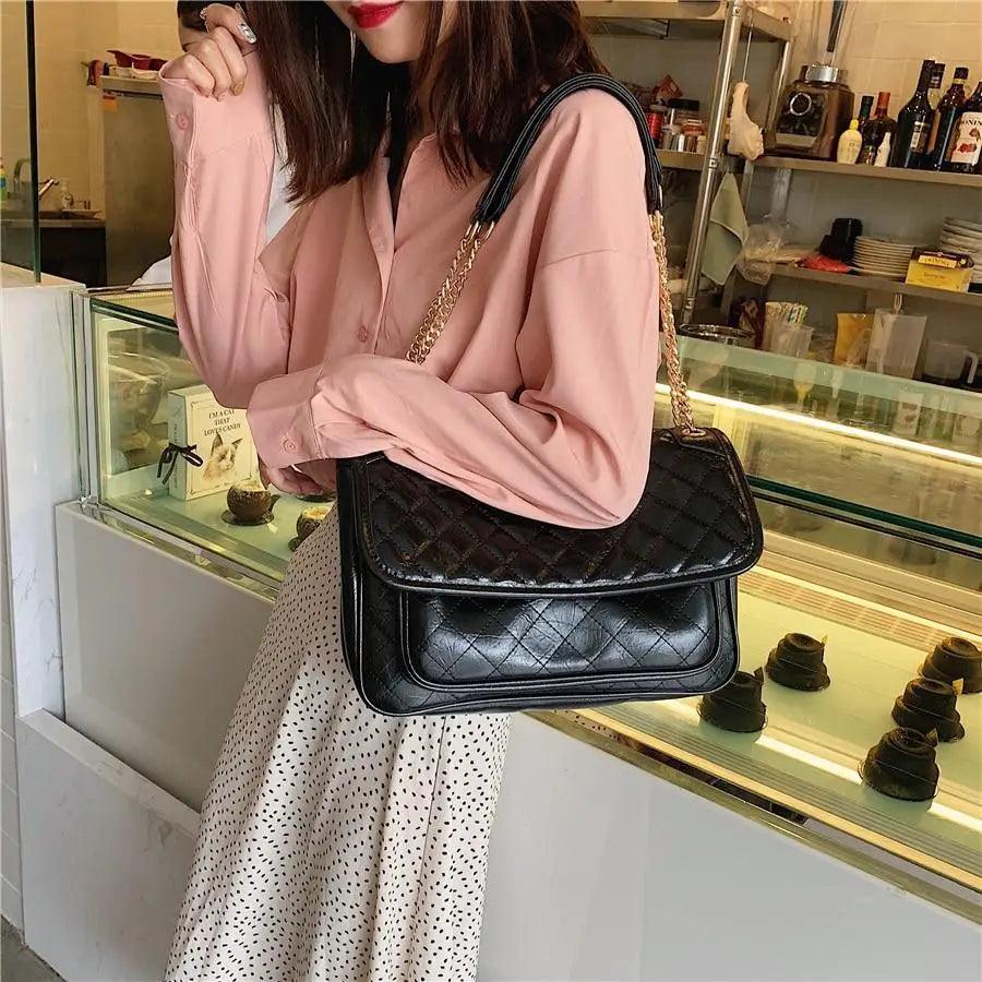 High Quality Pu Leather Bags For Women And Girls Elegant Large Capacity Female Handbags. Shoulder Bag, Crossbody Bag For Females Stevvex